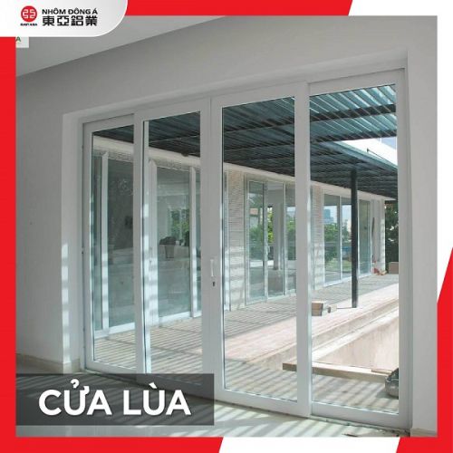 Cửa nhôm lùa 4 cánh - Những điều cần biết