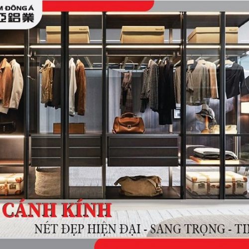 Những thông tin cơ bản về tủ quần áo nhôm cánh kính bạn cần biết