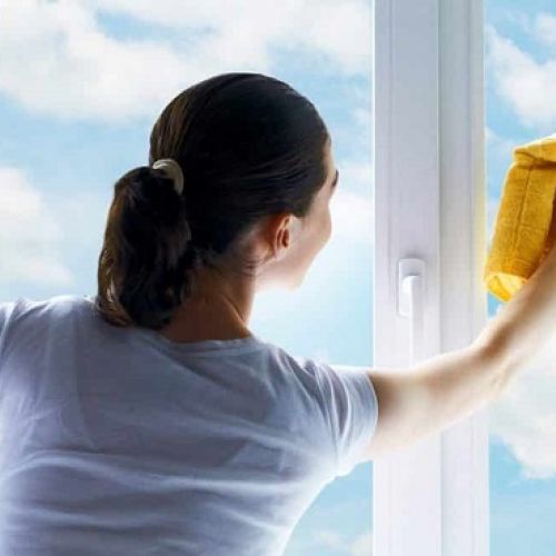 Hướng dẫn Vệ sinh cửa nhôm kính đón tết Nhâm Dần