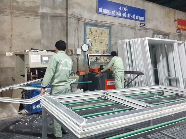 Kỹ thuật làm cửa nhôm